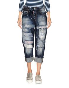 Джинсовые брюки-капри Dsquared2