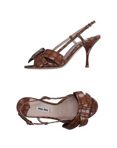 Сандалии MIU MIU
