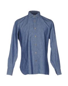 Джинсовая рубашка Luigi Borrelli Napoli
