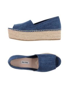 Эспадрильи MIU MIU