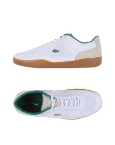 Низкие кеды и кроссовки Lacoste