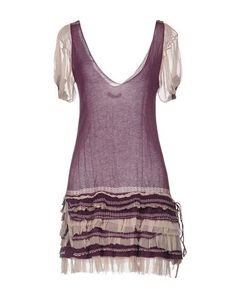 Короткое платье Ermanno Ermanno Scervino