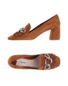 Мокасины MIU MIU