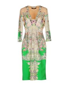 Платье до колена Roberto Cavalli