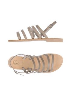 Сандалии Cuir