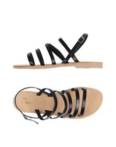 Сандалии Cuir