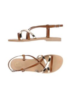 Сандалии Cuir