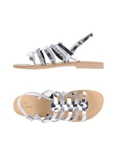 Сандалии Cuir