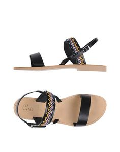 Сандалии Cuir