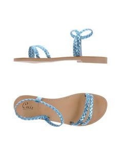 Сандалии Cuir