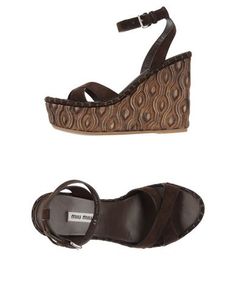 Сандалии MIU MIU