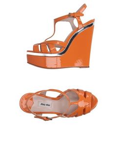 Сандалии MIU MIU