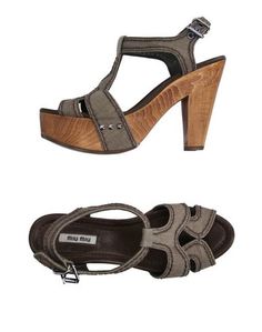 Сандалии MIU MIU