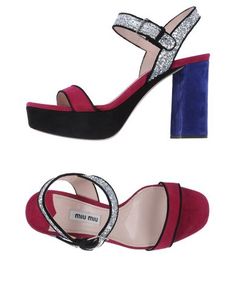 Сандалии MIU MIU