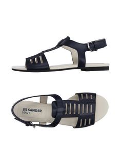 Сандалии JIL Sander Navy