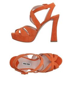 Сандалии MIU MIU