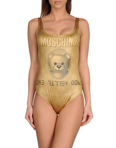 Слитный купальник Moschino Couture