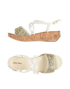 Сандалии MIU MIU