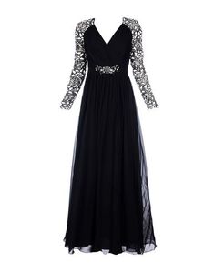 Длинное платье Badgley Mischka