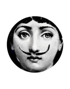 Декоративная тарелка Fornasetti