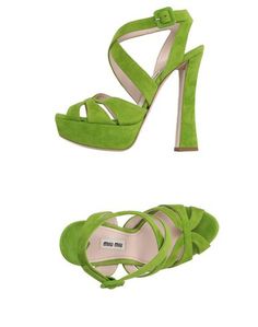 Сандалии MIU MIU
