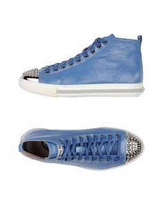 Высокие кеды и кроссовки MIU MIU