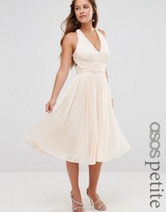 Платье миди ASOS PETITE WEDDING Hollywood - Розовый