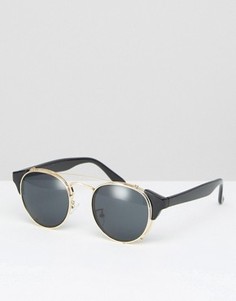Круглые солнцезащитные очки Jeepers Peepers - Черный