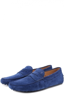Замшевые мокасины Gommini Nuovo Tod’s