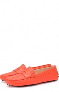Кожаные мокасины с перемычкой Tod’s