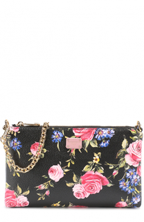 Сумка с цветочным принтом на цепочке Dolce &amp; Gabbana