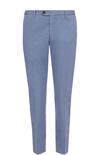 Хлопковые брюки прямого кроя Canali