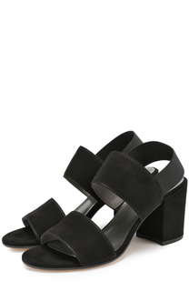 Замшевые босоножки Access на устойчивом каблуке Stuart Weitzman