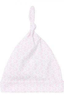 Шапка из хлопка с принтом Kissy Kissy