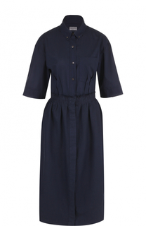 Хлопковое платье-рубашка Dries Van Noten