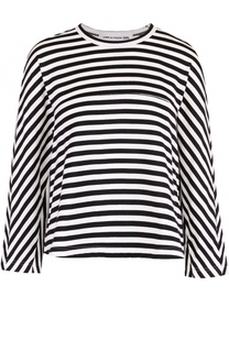 Свитшот свободного кроя в контрастную полоску Comme des Garcons GIRL