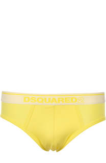 Брифы из вискозы с широкой резинкой Dsquared2