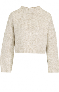 Укороченный пуловер с круглым вырезом J.W. Anderson