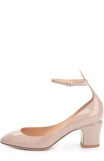 Лаковые туфли Tan-Go с ремешком на щиколотке Valentino