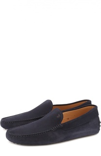 Замшевые мокасины Gommino Driver Tod’s