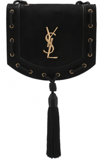 Сумка Monogram Fetish из замши Saint Laurent