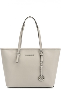 Сумка-тоут Jet Set из сафьяновой кожи MICHAEL Michael Kors