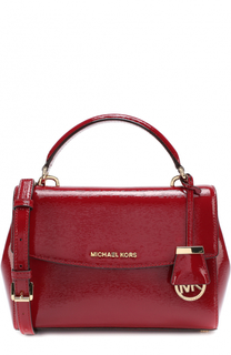 Сумка Ava Small из лаковой кожи MICHAEL Michael Kors