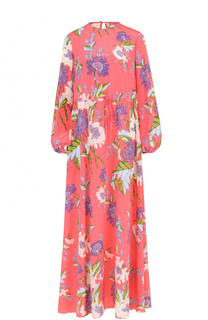 Шелковое платье-макси с ярким принтом Diane Von Furstenberg