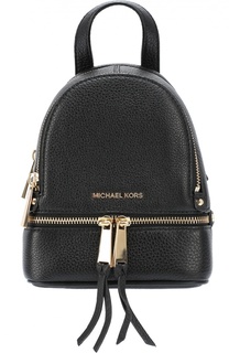 Кожаный рюкзак Rhea Zip XS MICHAEL Michael Kors