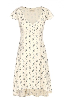 Приталенное асимметричное платье с цветочным принтом Denim&amp;Supply by Ralph Lauren