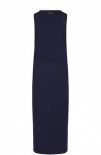 Платье прямого кроя с высокими разрезами Polo Ralph Lauren
