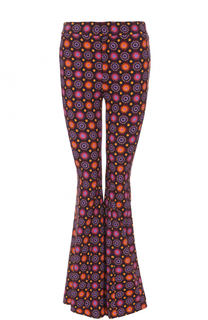 Расклешенные брюки с ярким принтом Givenchy