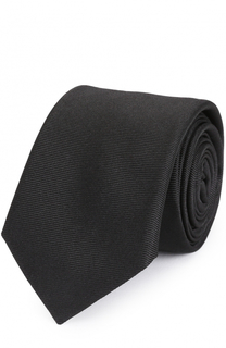 Шелковый галстук с контрастной отделкой Dsquared2