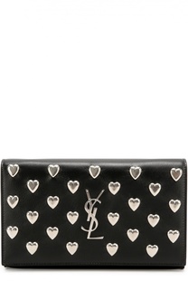 Сумка Monogram с металлическими заклепками Saint Laurent